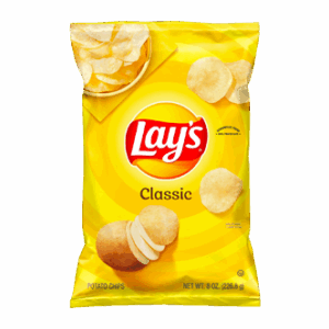 Delicious Lay's Potato Chips, Classic, 8 oz Bag